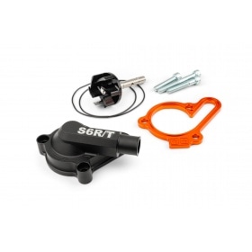 Water Pump high flow with cover Stage6 R/T Orange Derbi Euro 3 / Euro 4