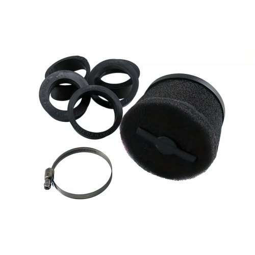 Air filter Marchald, connection 46/49/52/55/58/62mm, 95mmx110mm, black Air filter Marchald, connection 46/49/52/55/58/62mm, 95mmx110mm, black