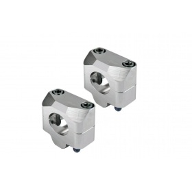 Stūres kronšteini NoEnd d=28.6mm Sudraba krāsā