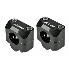 Stūres kronšteini NoEnd d=28,6 mm melni