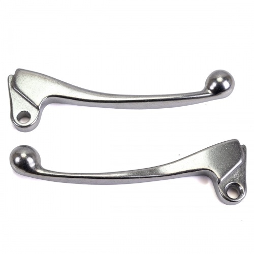Brake Lever Set Yamaha Chappy silver Brake Lever Set Yamaha Chappy silver