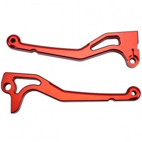 Комплект рычагов тормоза Yamaha BWs после 2004 года Alu CNC красный