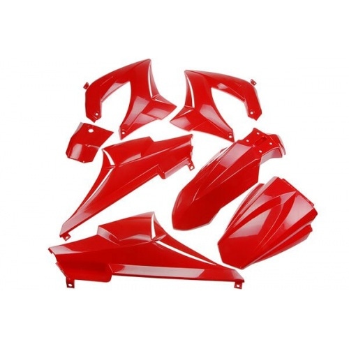 Aizsargu komplekts 7 gab. sarkans Derbi Senda DRD / XTrem 2000-2011 Aizsargu komplekts 7 gab. sarkans Derbi Senda DRD / XTrem 2000-2011