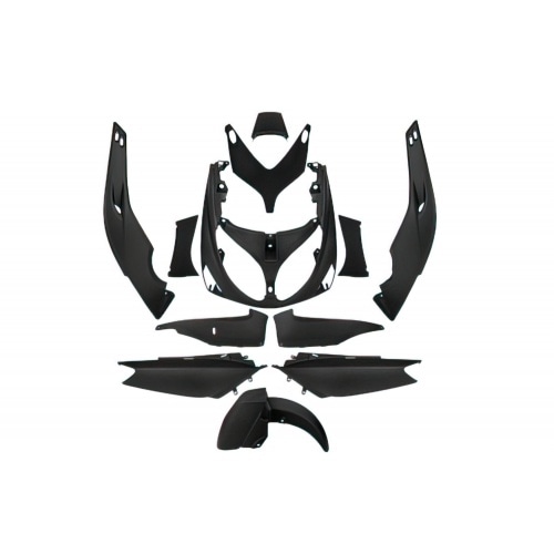 Apmales komplekts 12 gab. melns matēts Yamaha Tmax 500 2001 - 2007 Apmales komplekts 12 gab. melns matēts Yamaha Tmax 500 2001 - 2007