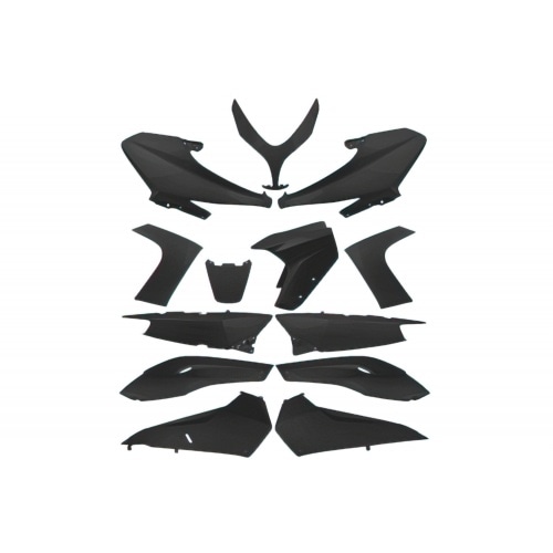 Apžogojuma komplekts 13 gab. melns matēts Yamaha Tmax 500 2008 - 2012 Apžogojuma komplekts 13 gab. melns matēts Yamaha Tmax 500 2008 - 2012