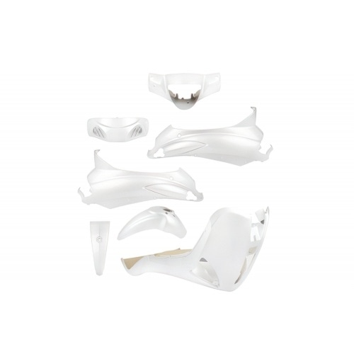 Apgaismes stiprinājuma komplekts 7 gab. permutt balts Piaggio Liberty 2004 - 2014 Apgaismes stiprinājuma komplekts 7 gab. permutt balts Piaggio Liberty 2004 - 2014