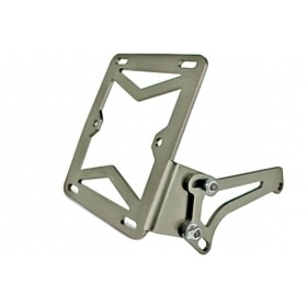 Numura numura zīmes turētājs sānu stiprinājums pelēks