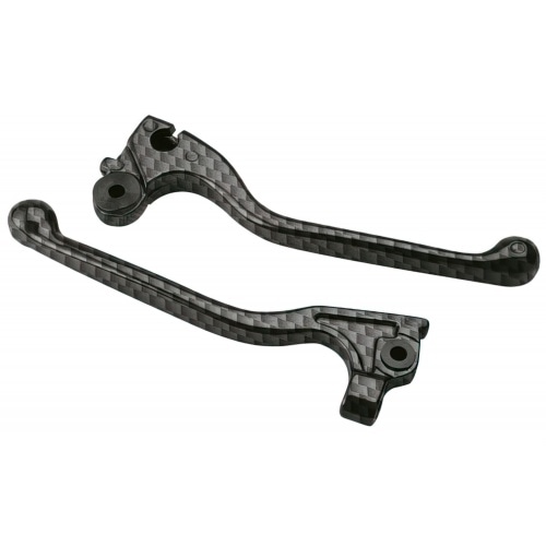 Brake Levers tube-shaped Derbi Senda carbon look Brake Levers tube-shaped Derbi Senda carbon look