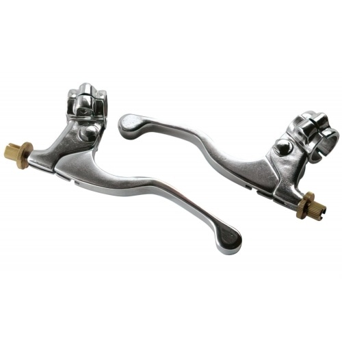 Brake Levers short for mopeds chrome Brake Levers short for mopeds chrome