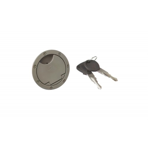 Fuel Cap lockable Yamaha Aerox / Nitro silver-gray Fuel Cap lockable Yamaha Aerox / Nitro silver-gray