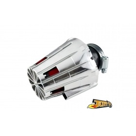 Воздушный фильтр TunR E5 Box, 28-35 мм, хром, соединение 45ø