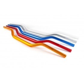 MX stūres alumīnija d.28mm sarkans