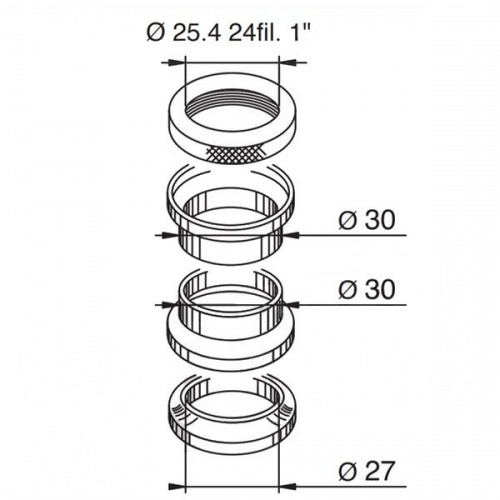 Steering Head Bearings Piaggio Ciao Steering Head Bearings Piaggio Ciao