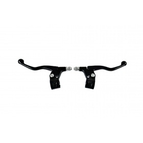 Brake Levers + Mount (x2) black short