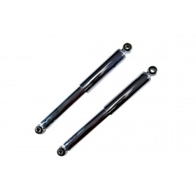 Shock Absorbers (x2) 320mm chrome Peugeot 103
