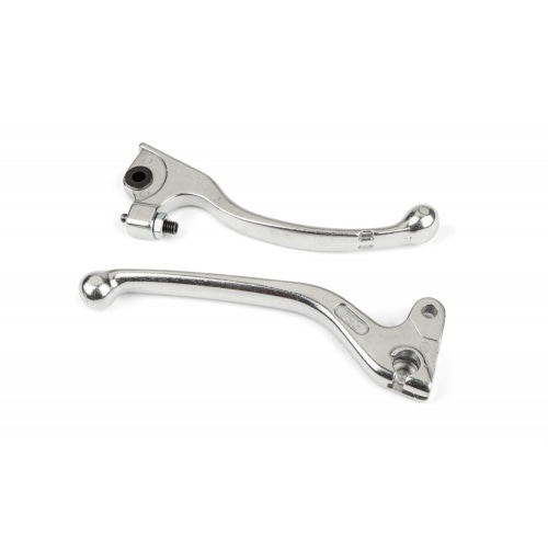 Bremžu / sajūga sviru komplekts AJP tipa sudraba Derbi / Rieju Bremžu / sajūga sviru komplekts AJP tipa sudraba Derbi / Rieju