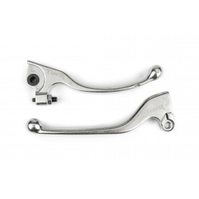 Bremžu / sajūga sviru komplekts AJP tipa sudraba Derbi / Rieju