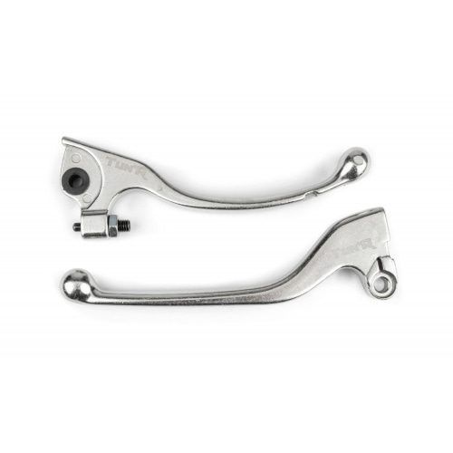 Bremžu / sajūga sviru komplekts AJP tipa sudraba Derbi / Rieju Bremžu / sajūga sviru komplekts AJP tipa sudraba Derbi / Rieju