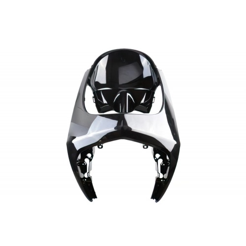 Apakšējais priekšējais pārsegs / Priekšējo lukturu maska melna Peugeot Vivacity pēc 2008 gada Apakšējais priekšējais pārsegs / Priekšējo lukturu maska melna Peugeot Vivacity pēc 2008 gada