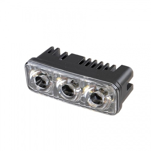 Papildu priekšējais lukturis 85 mm 3 LED Papildu priekšējais lukturis 85 mm 3 LED