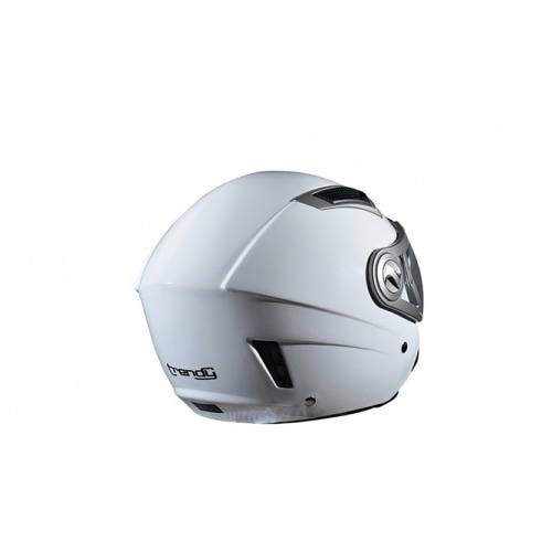 Jet / Open Face Helmet w. double visor Trendy white Jet / Open Face Helmet w. double visor Trendy white