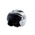 Jet / Open Face Helmet w. double visor Trendy white Jet / Open Face Helmet w. double visor Trendy white
