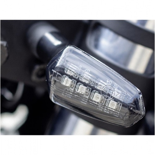 Indikatori LED Rishi melns Indikatori LED Rishi melns