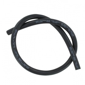 Water / Radiator Hose reinforced D. 12 x 19 mm 1 meter black