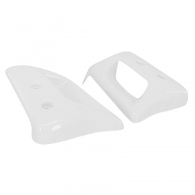 Radiatora spoileri Peugeot 103 SPX Phase 2 white (komplekts)