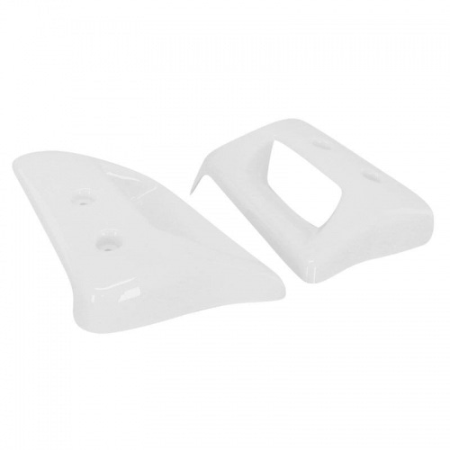 Radiatora spoileri Peugeot 103 SPX Phase 2 white (komplekts) Radiatora spoileri Peugeot 103 SPX Phase 2 white (komplekts)