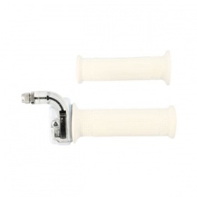 Droseles rokturis Mini Targa plastmasas balts