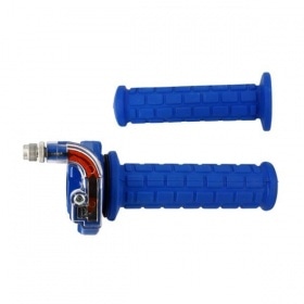 Droseles rokturis Mini Targa metāla zils