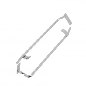 Protective Bars for engine housing turned Peugeot 103 chrome turned (x2)