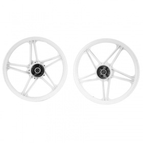 Moped Rims type Bernardi 17'' Peugeot 103 White