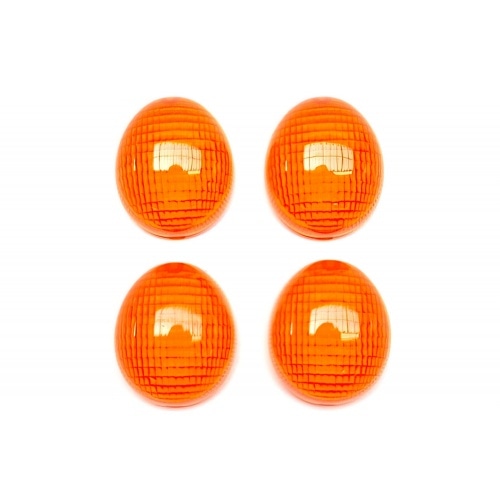 Indikatora lēcas komplekts (x4) oranžā krāsā Peugeot Ludix / TKR Furious / XP6 Indikatora lēcas komplekts (x4) oranžā krāsā Peugeot Ludix / TKR Furious / XP6