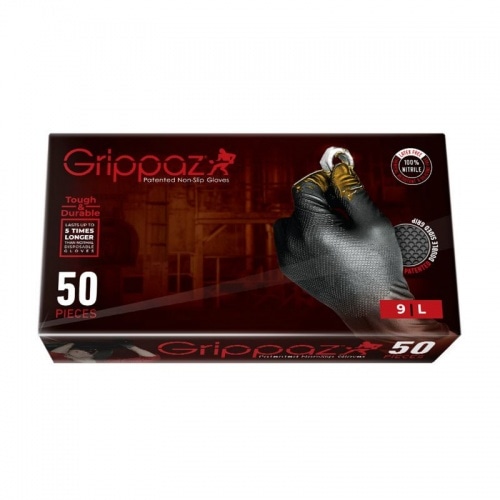 Darba cimdi nitrila augstas pretestības melni - 25 pāri - T10 (XL) Darba cimdi nitrila augstas pretestības melni - 25 pāri - T10 (XL)