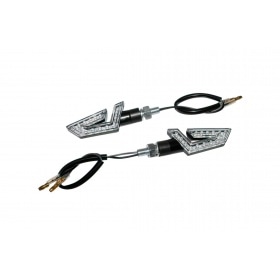 Indicators LED Viper black CE marking