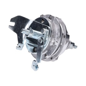 Wheel Hub complete with brake base plate and axle rear Puch Maxi / X30 (cast wheel)