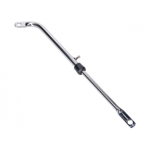 Exhaust Support Strut chrome adjustable moped - Standard Parts