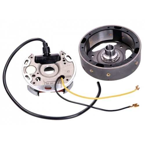 Aizdedzes komplekts 6V 17W pulksteņrādītāja rādītāja virzienā Puch Maxi / Sachs / Hercules / Zündapp Aizdedzes komplekts 6V 17W pulksteņrādītāja rādītāja virzienā Puch Maxi / Sachs / Hercules / Zündapp