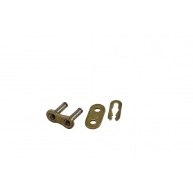Chain link Scooter-Attack replacement part for chain 428, reinforced, gold