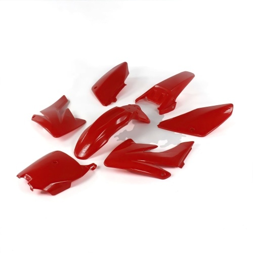 Fairing Kit red Pit Bike / Dirt Bike type CRF70 Fairing Kit red Pit Bike / Dirt Bike type CRF70