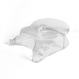 Ignition Cover pw. access to sprocket Pit Bike / Dirt / Dax transparent