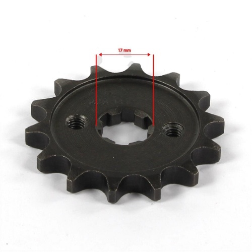 Front Sprocket 428 - d.17mm Pit Bike / Dirt Bike Front Sprocket 428 - d.17mm Pit Bike / Dirt Bike
