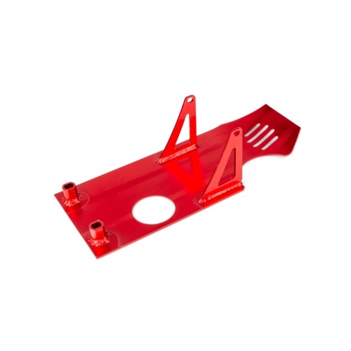 Underbody aluminium Pit Bike / Dirt Bike red Underbody aluminium Pit Bike / Dirt Bike red