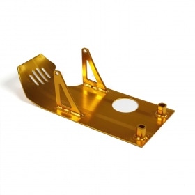 Skid Plate aluminium Pit Bike / Dirt Bike gold