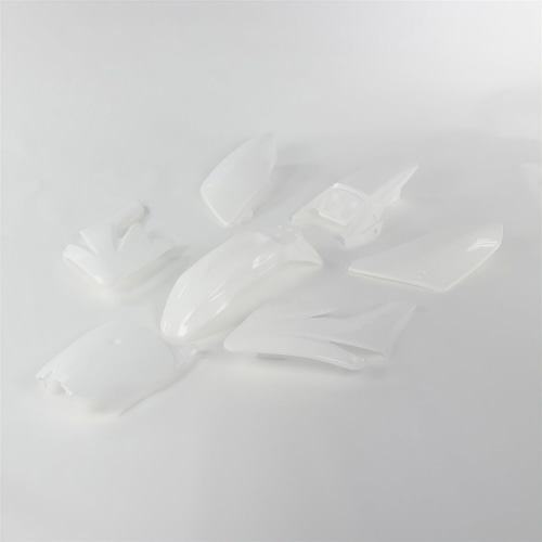Fairing Kit white Pit Bike / Dirt Bike type CRF50 Fairing Kit white Pit Bike / Dirt Bike type CRF50