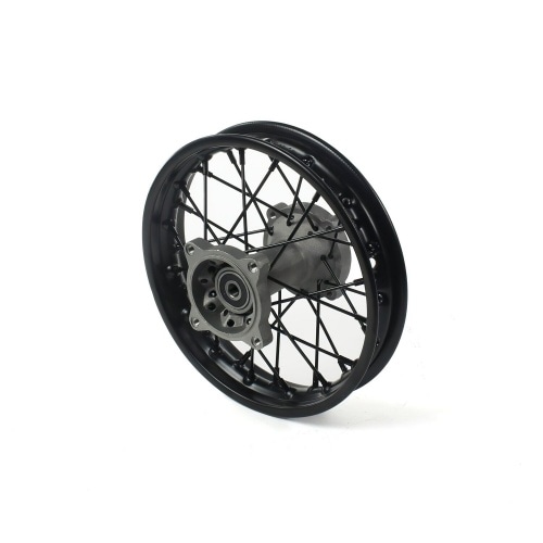 Rear Wheel / Rim steel 12mm axle – 10” Pit Bike / Dirt Bike black Rear Wheel / Rim steel 12mm axle – 10” Pit Bike / Dirt Bike black