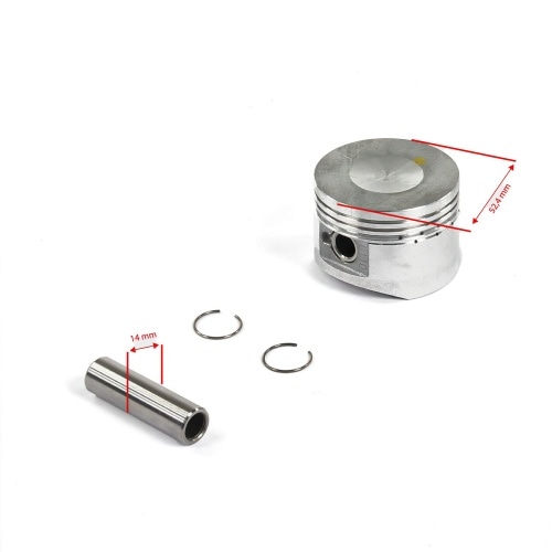 Virzuļa d.52,4mm tapa 14mm Pit Bike motors Lifan 120cc / 125cc Virzuļa d.52,4mm tapa 14mm Pit Bike motors Lifan 120cc / 125cc