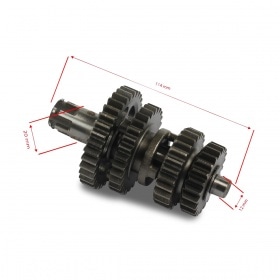 Sekundārā pārnesumkārbas iedarbināšana neitrālā režīmā Pit Bike 125cc Lifan - d.20mm